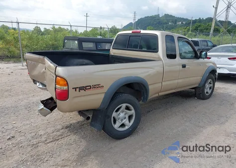 2001 Toyota Tacoma Base V6 z USA, uszkodzony, nr VIN 5TEWN72N21Z812222